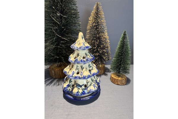 512 Bunzlau Kerstboom 14,7 cm 1935X Kerstbomen